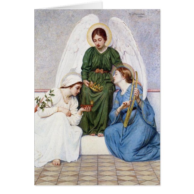 Foi, Espoir, et Charité Amour Anges Religieux (Devant)