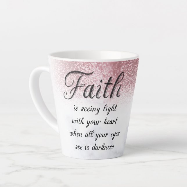 Foi étincelante - Mug de café (Angle gauche)