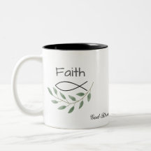 Foi personnalisée Leaf God Bless You Mug Cup