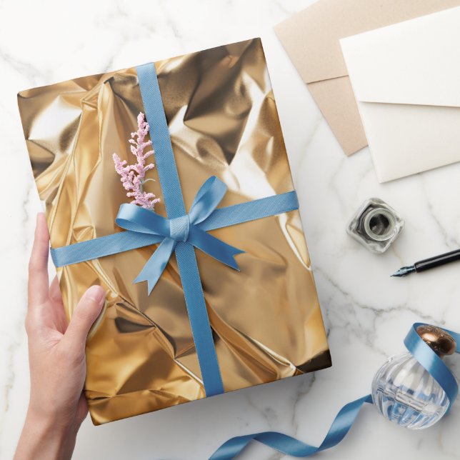  Foil Crinkle Pattern Geschenkpapier (Schenken)