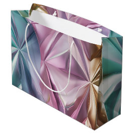 Foil Crinkle Pattern Große Geschenktüte