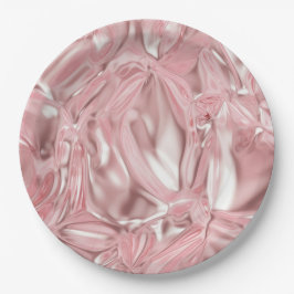 Foil Crinkle Pattern Pappteller