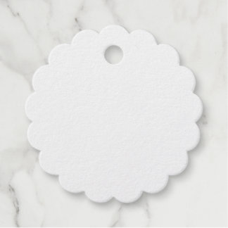 Foil Favor Tag