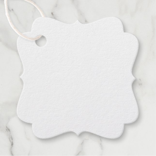 Foil Favor Tag (Vorderseite)