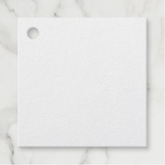 Foil Favor Tag
