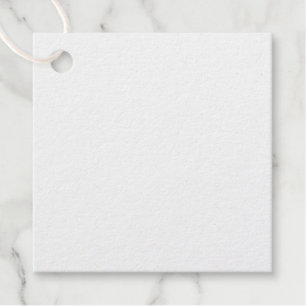 Foil Favor Tag