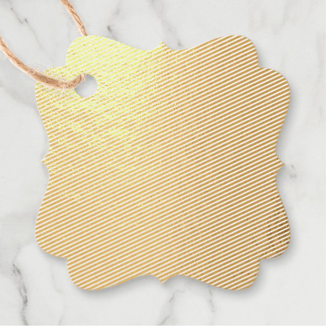 Foil Favor Tag (Vorderseite)