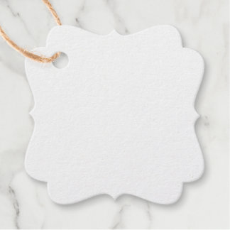 Foil Favor Tag