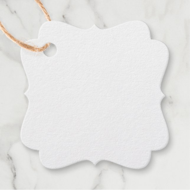 Foil Favor Tag (Vorderseite)