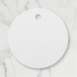 Foil Favor Tag