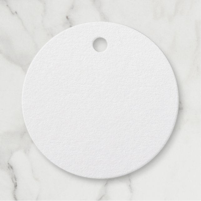 Foil Favor Tag (Vorderseite)