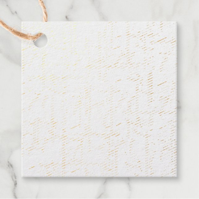 Foil Favor Tag (Vorderseite)