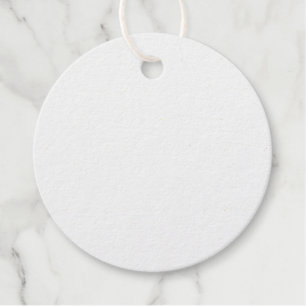 Foil Favor Tag
