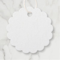 Foil Favor Tag
