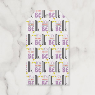 Foil Gift Tag Geschenkanhänger