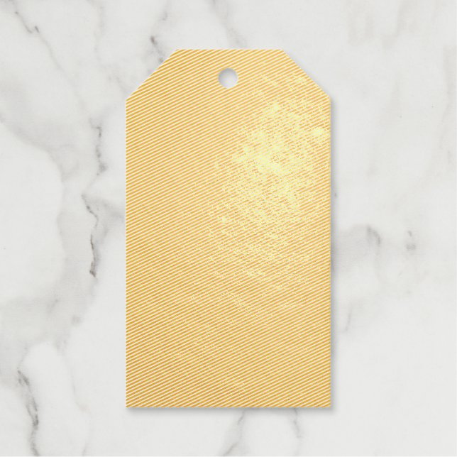 Foil Gift Tag Geschenkanhänger (Vorderseite)