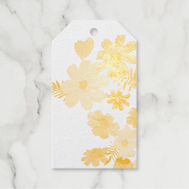 Foil Gift Tag Geschenkanhänger (Vorderseite)