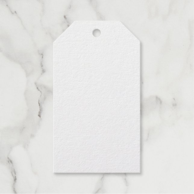 Foil Gift Tag Geschenkanhänger (Vorderseite)