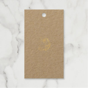 Foil Gift Tag Geschenkanhänger