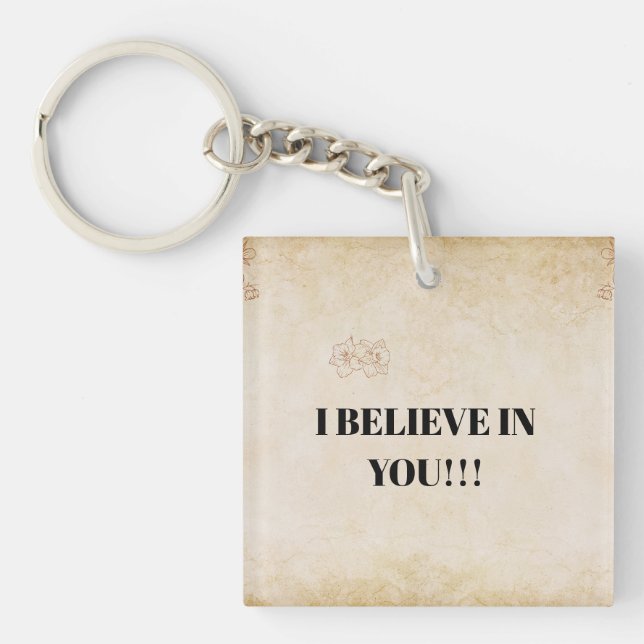 Foil Gift Tag Schlüsselanhänger (Vorderseite)