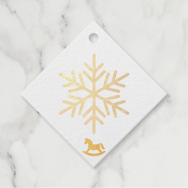 Foil Invitation Geschenkanhänger (Vorderseite)