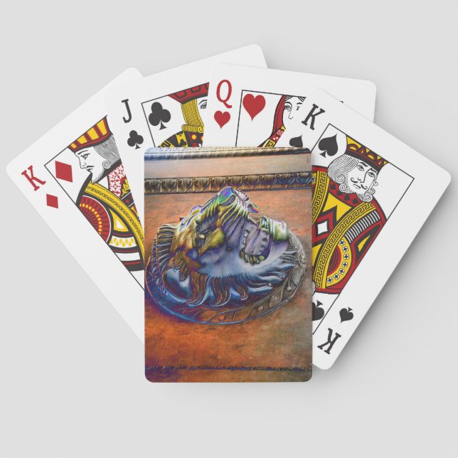 Foil Lion - Klassische Spielkarten (Rückseite)