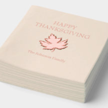 Foil Stamps Napkins