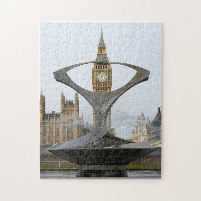 Fokus auf Big Ben - London - 11x14 - 252 Stk. (Vertikal)