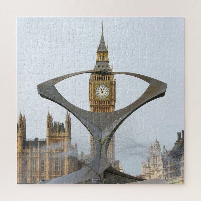 Fokus auf Big Ben - London - 20x20 - 676 Stk. (Vertikal)