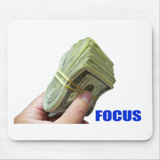 FOKUS auf dem GELD Mousepad