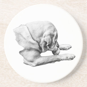 Fokus bei Spielen Getränkeuntersetzer