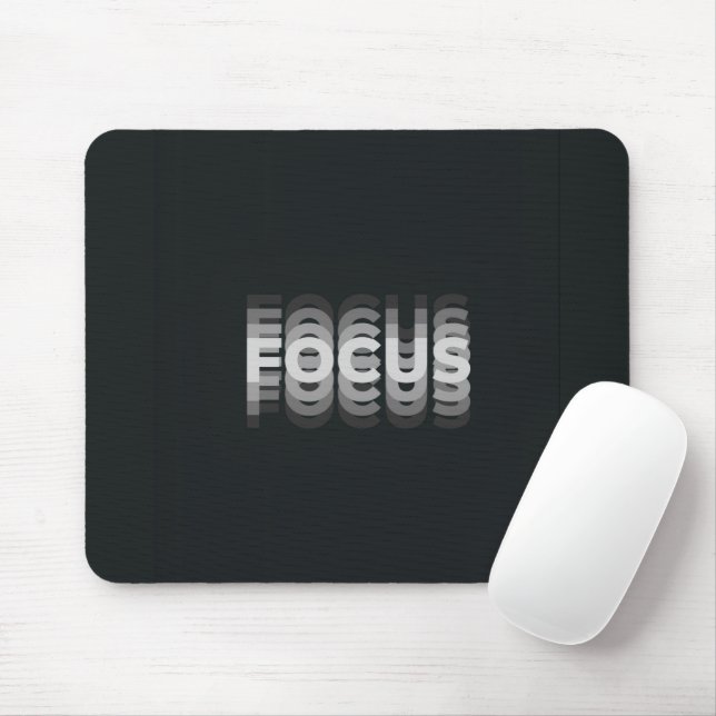 Fokus Optische Täuschung Mauspad (Mit Mouse)