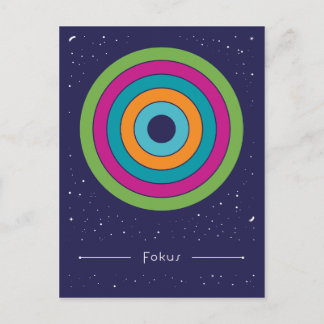 Fokus Postkarte