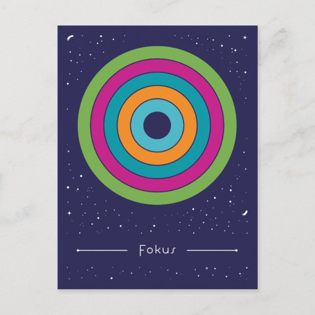Fokus Postkarte (Vorderseite)