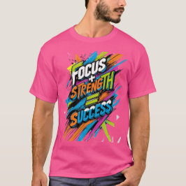 Fokus + Stärke = Erfolg T-Shirt