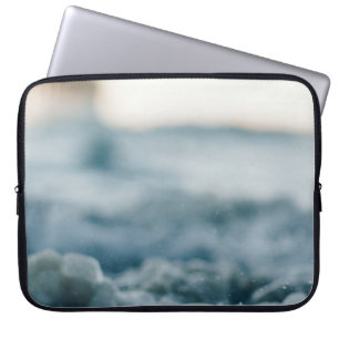 Fokusfotografie von Blasen Laptopschutzhülle