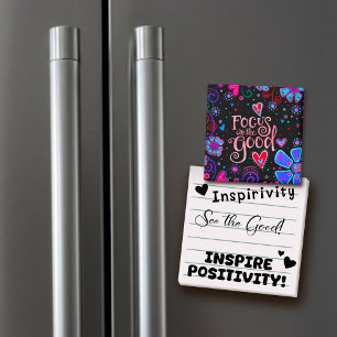"Fokussieren auf das Gute"Inspirivity Magnet