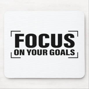 Fokussierende Ablenkungszitate Inspiration Zitat A Mousepad