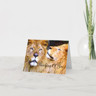 Fokussiert und Stärke_ Karte