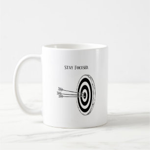 Fokussierte Tasse bleibe