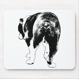 Fokussierter Bulldog, Vector Desk Lift Mousepad