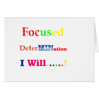 Fokussierter Entschlossenheit-Regenbogen