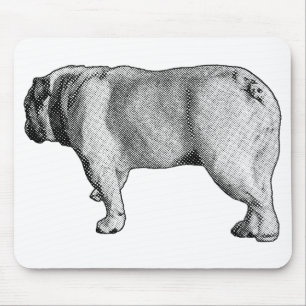Fokussierter Gang, ruhiger Arbeitsplatz Mousepad