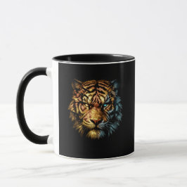 Fokussierter Kraft-Tiger – Stärke unter Druck Kuns Tasse
