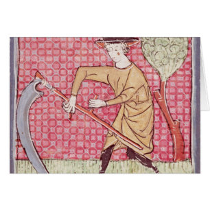 Fol.58v juin : Fenaison