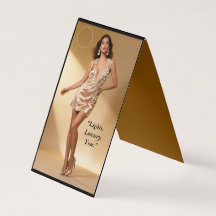 Folded Business Card