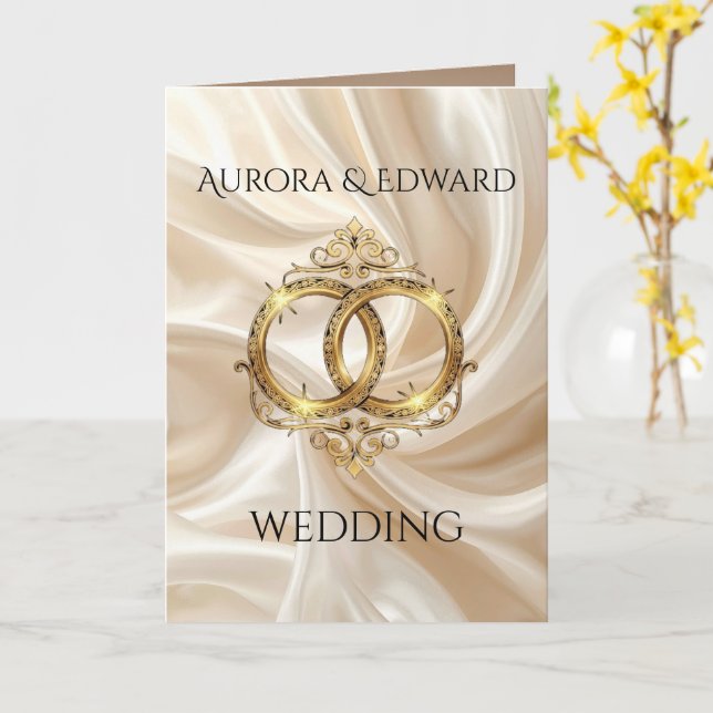 Folded Greeting Card Karte (Gelbe Blume)