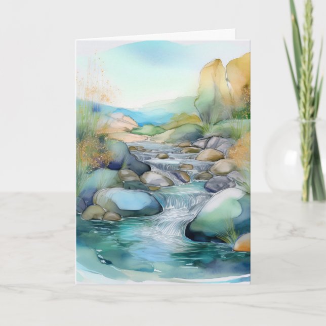 Folded Greeting Card Karte (Vorderseite)