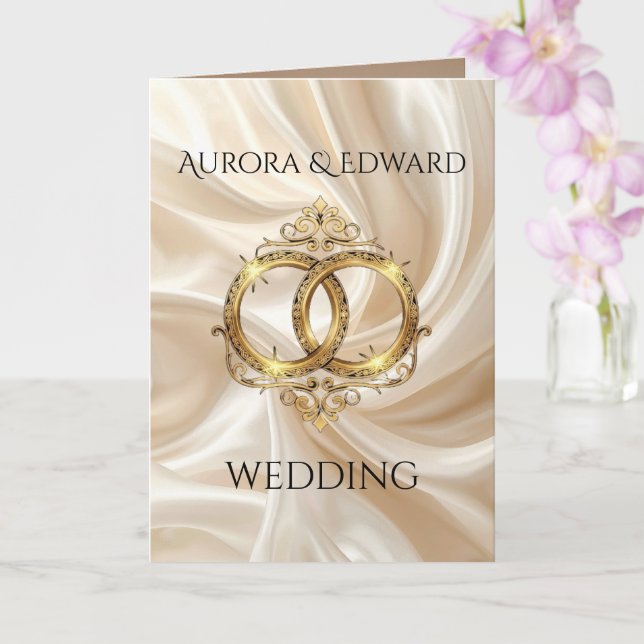 Folded Greeting Card Karte (Orchidee)