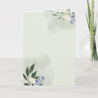 Folded Greeting Card Karte
